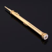 S. Mordan & Co. 15K Gold Retractable Fountain Pen & Pencil - Sold for $1,408 on 10-10-2026 (Lot 275).jpg